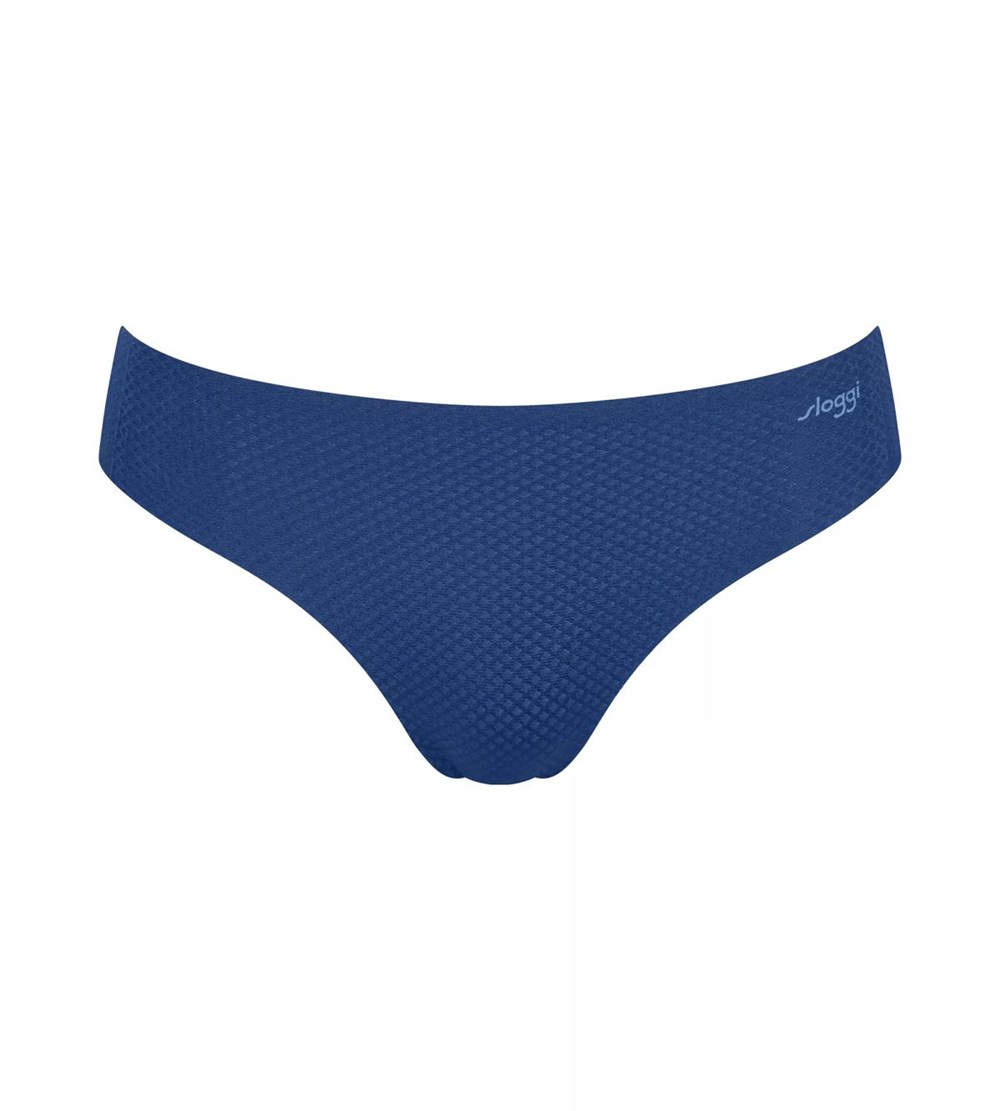 Sloggi Zero Feel Flow Tai Brief Niebieskie | 74953-BPCI