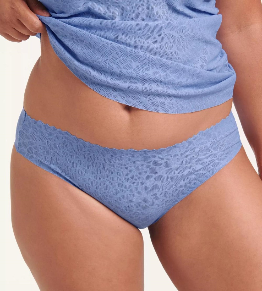 Sloggi Zero Feel Koronkowe Brazil Panty Riviera | 62415-DHWI