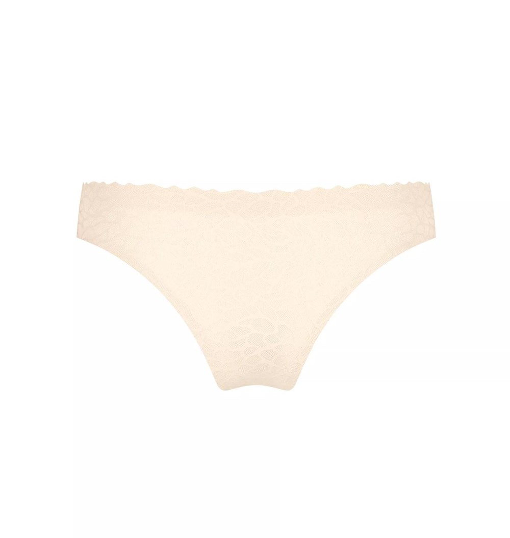 Sloggi Zero Feel Koronkowe Brazil Panty Angora | 80413-XPDA