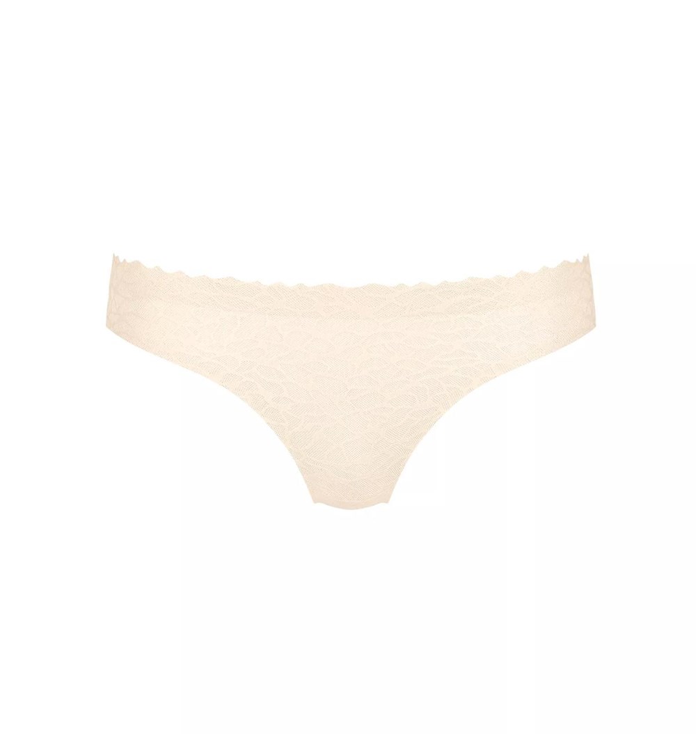 Sloggi Zero Feel Koronkowe Brazil Panty Angora | 80413-XPDA