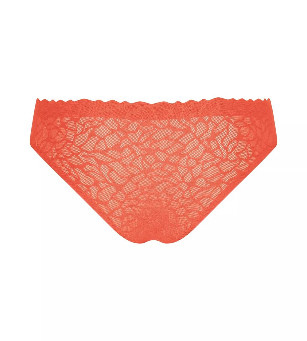 Sloggi Zero Feel Koronkowe Brazil Panty Watermelon | 91864-RTAJ