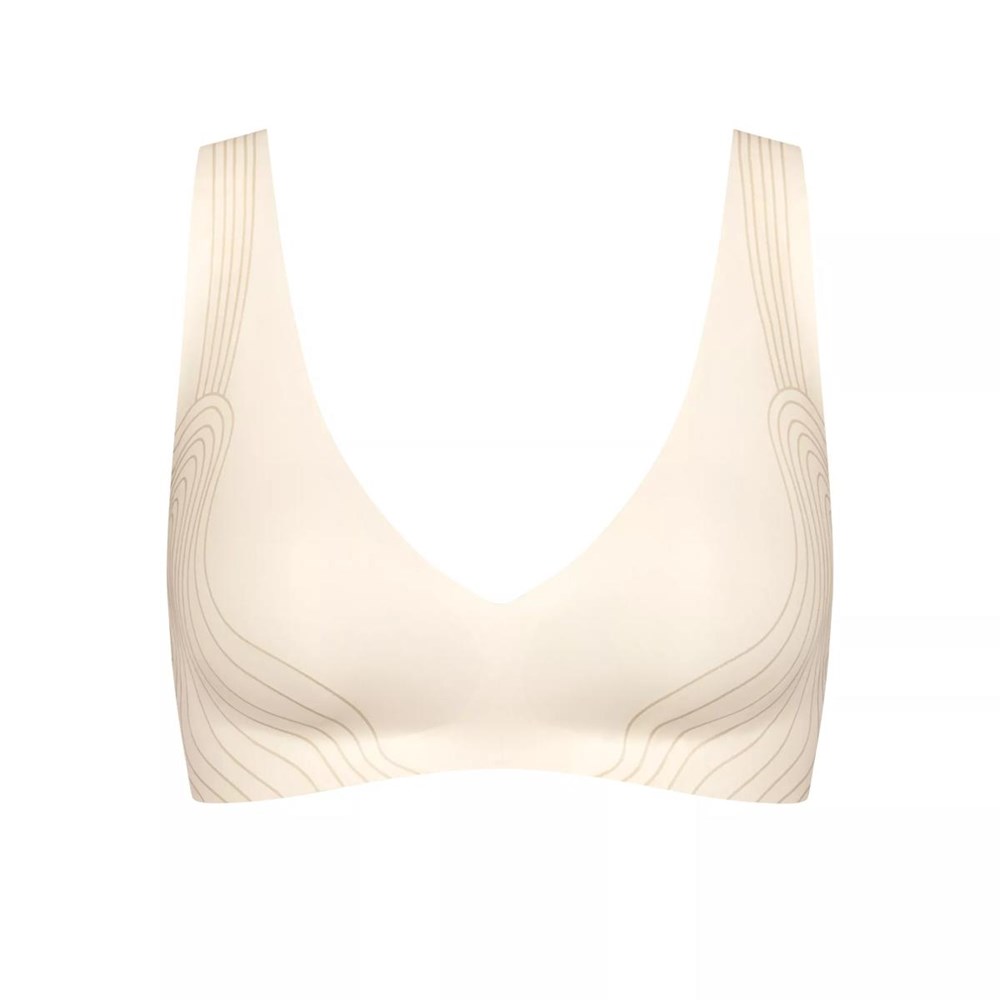 Sloggi Zero Feel Soft Bra Angora | 62514-UVBK