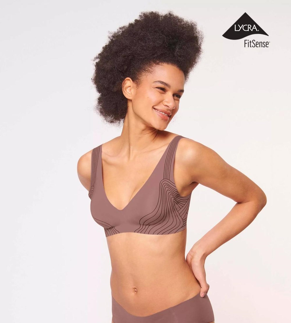 Sloggi Zero Feel Soft Bra Cacao | 78095-DNXT