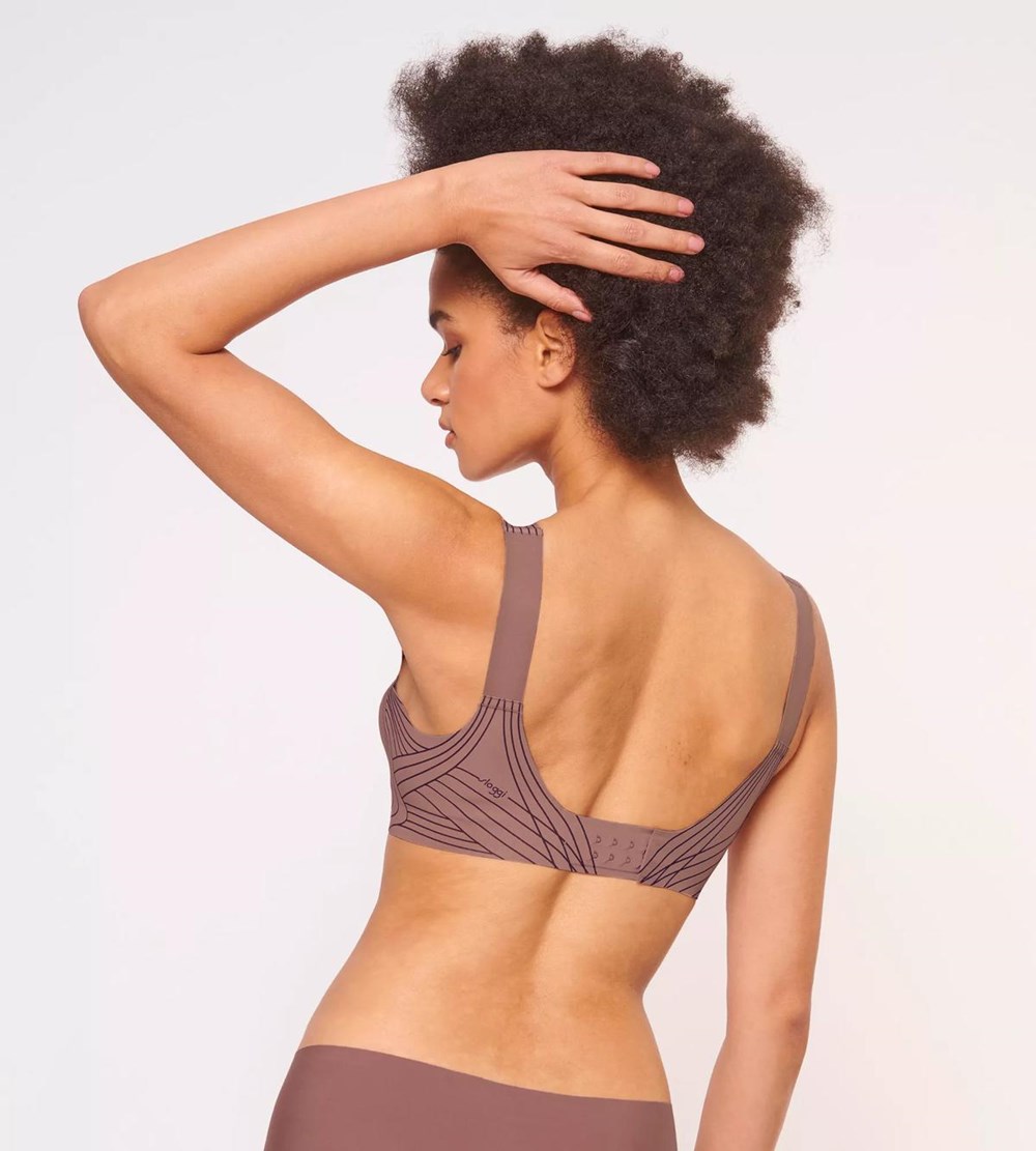 Sloggi Zero Feel Soft Bra Cacao | 78095-DNXT