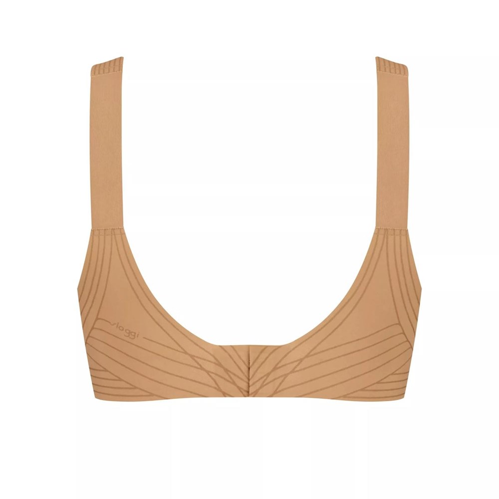 Sloggi Zero Feel Soft Bra Cognac | 63728-SJNK