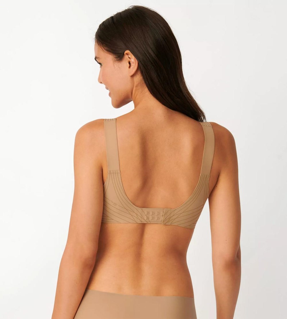 Sloggi Zero Feel Soft Bra Cognac | 63728-SJNK