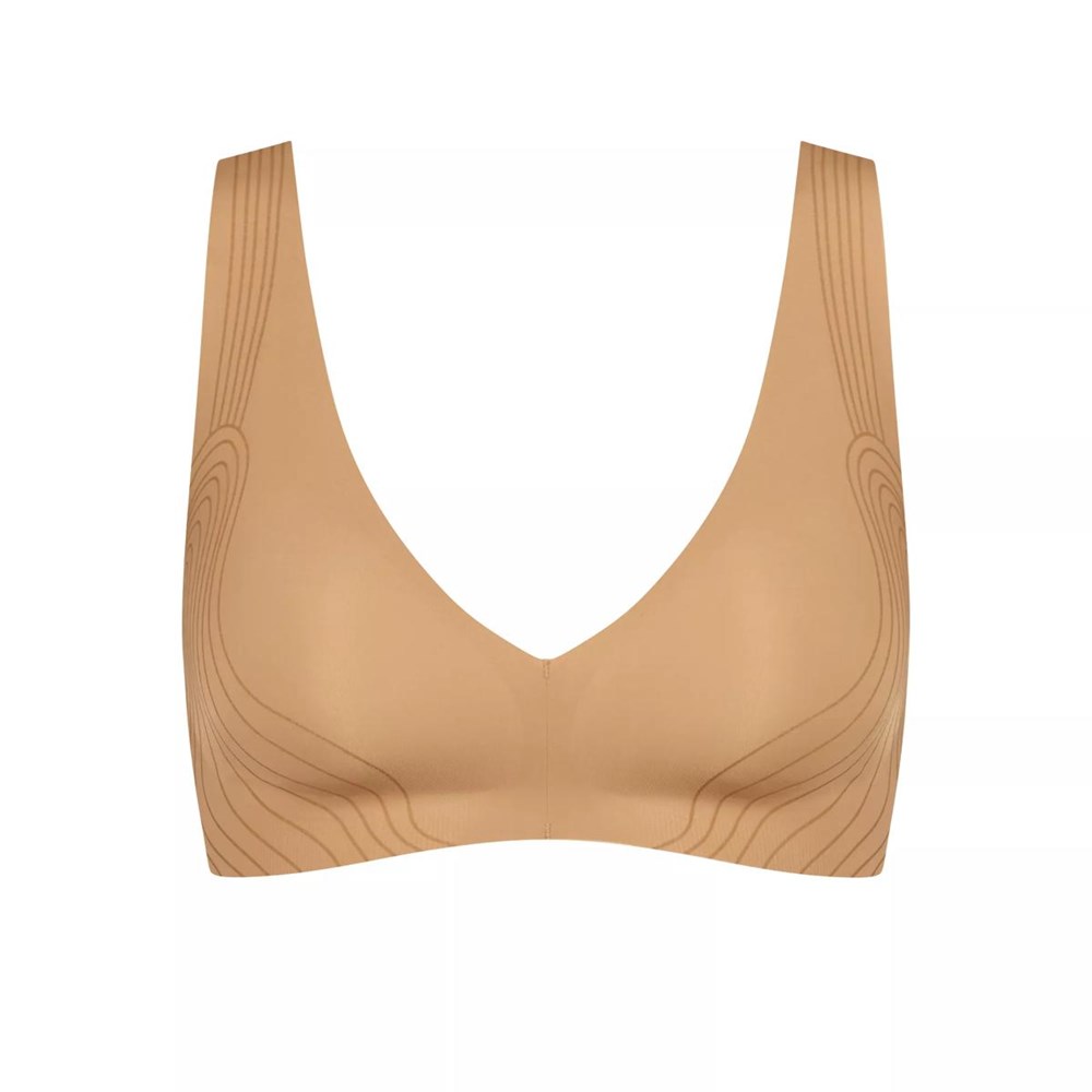 Sloggi Zero Feel Soft Bra Cognac | 63728-SJNK