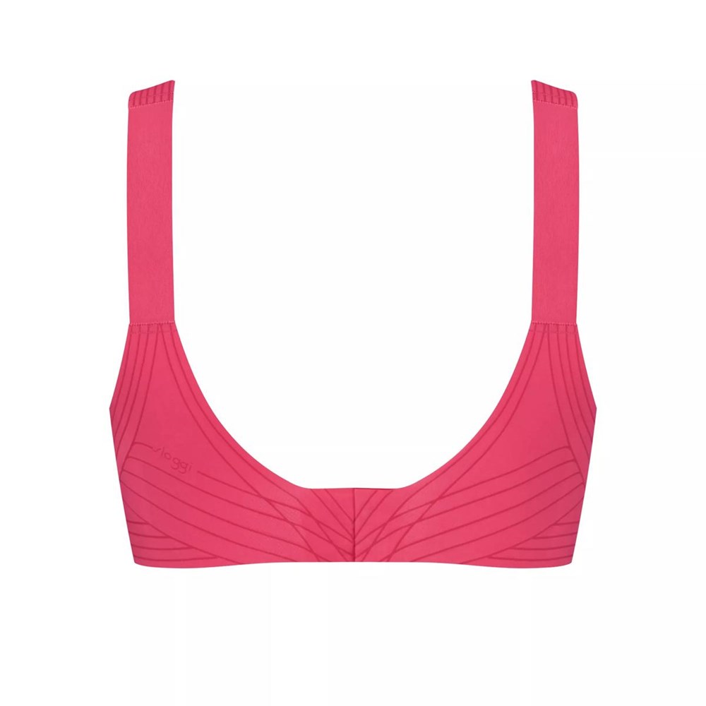 Sloggi Zero Feel Soft Bra Różowe | 82671-MVEX