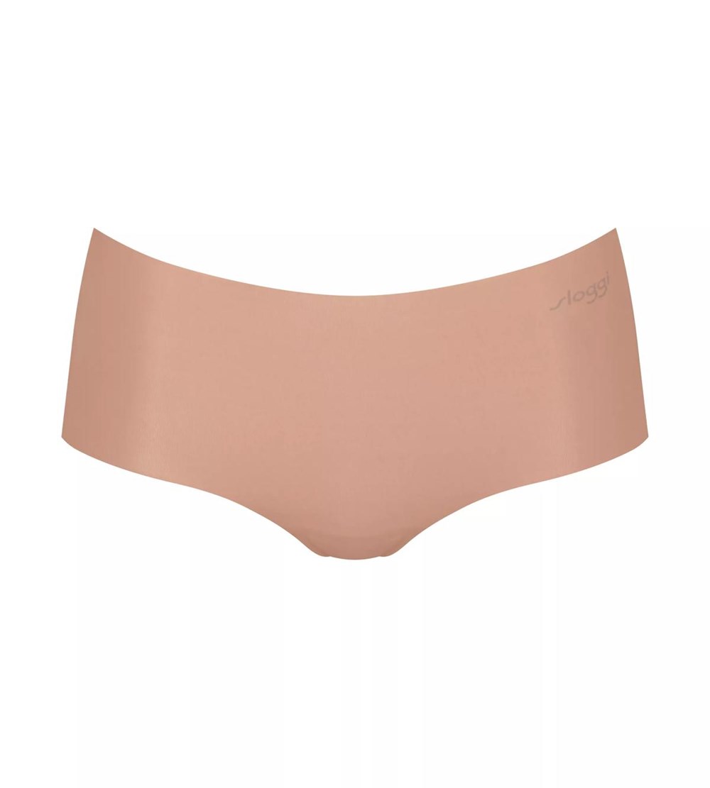 Sloggi Zero Microfibre Shorty Brązowe | 16380-GULY