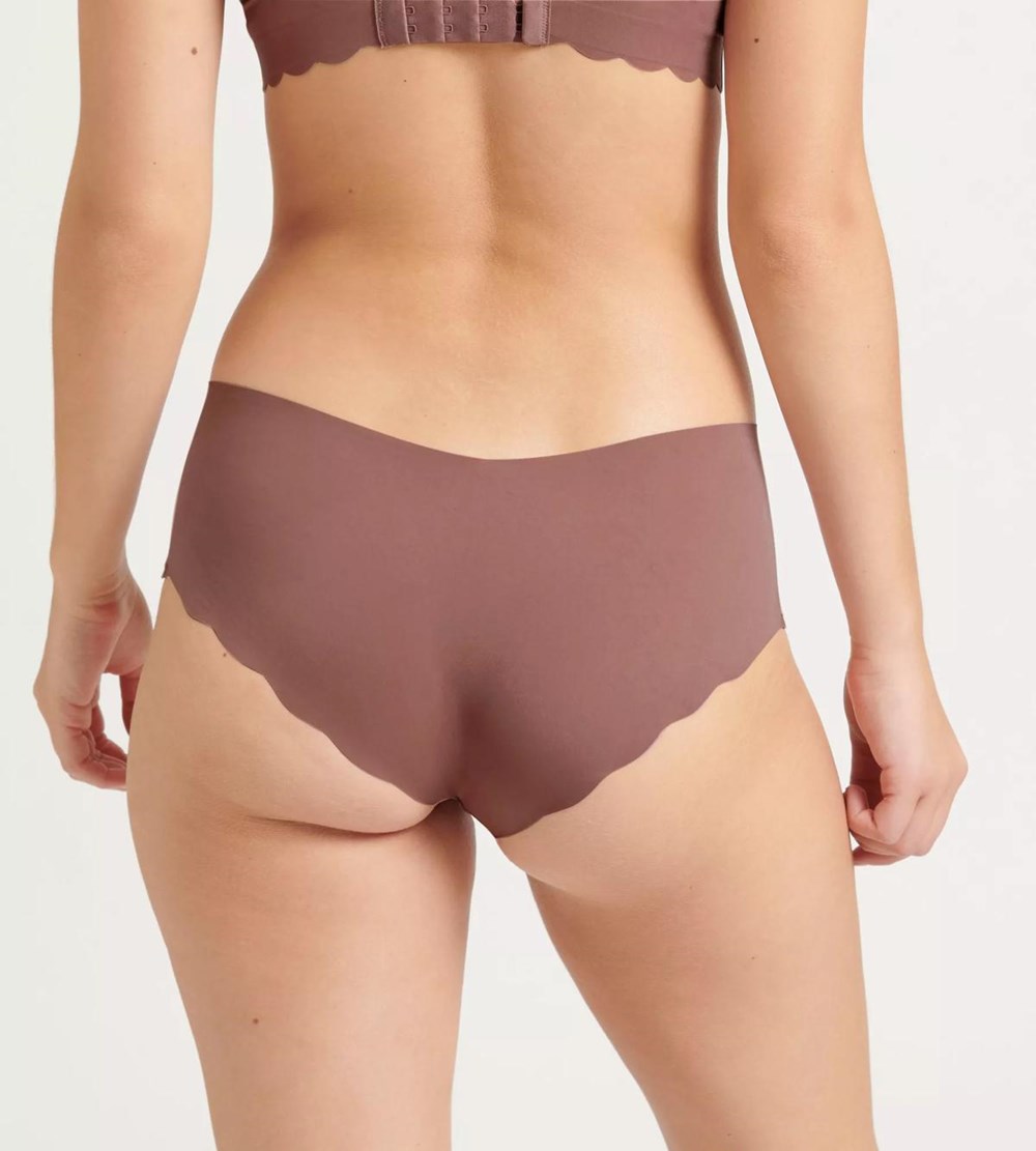 Sloggi Zero Microfibre Shorty Cacao | 67853-KDBE