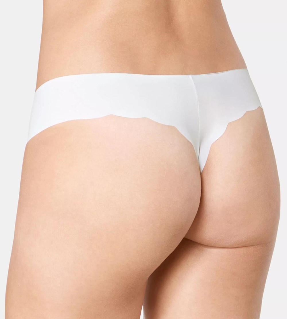 Sloggi Zero Microfibre String Brief Białe | 97024-MJZF