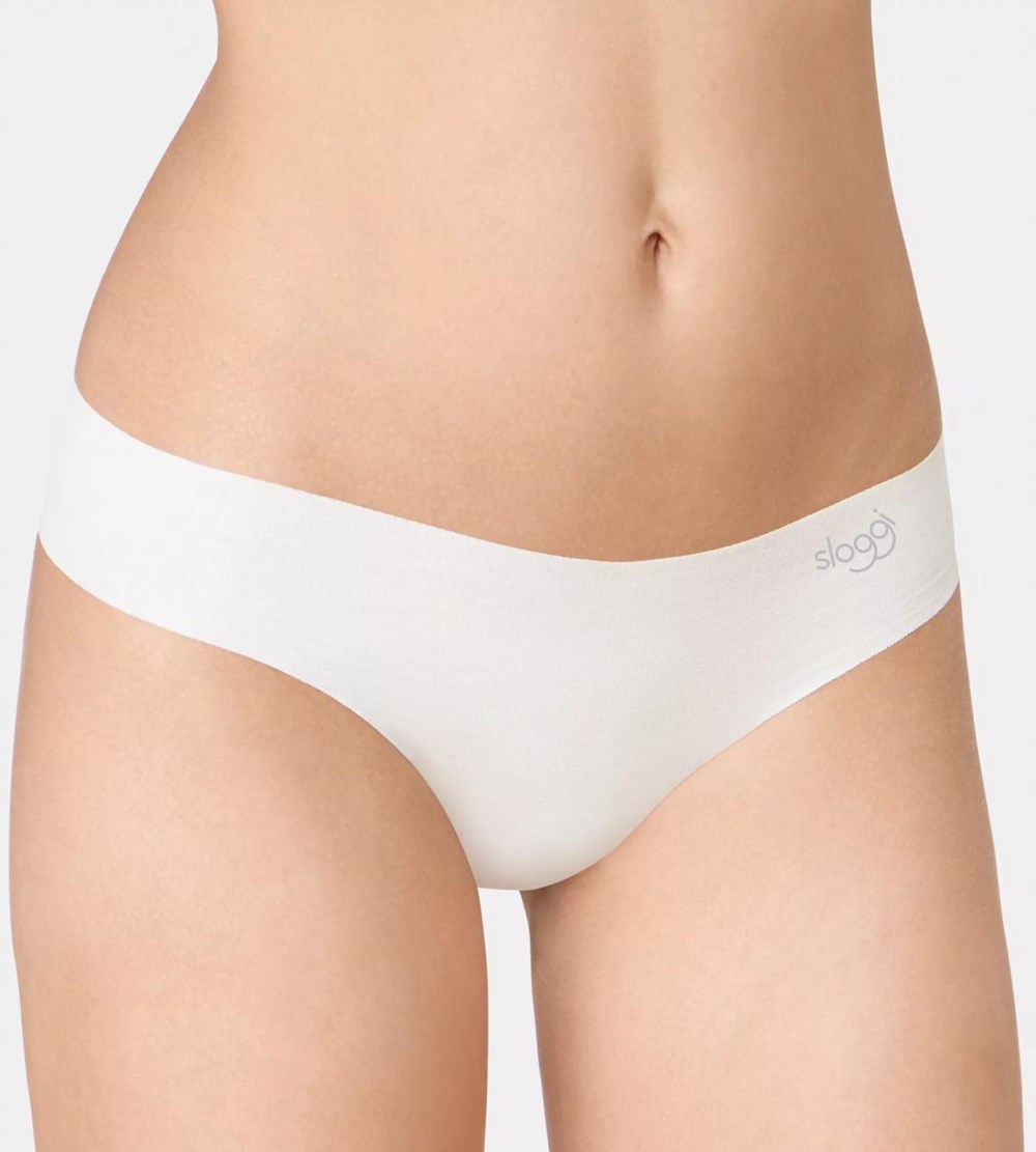 Sloggi Zero Modal String Brief Białe | 42560-LIWJ