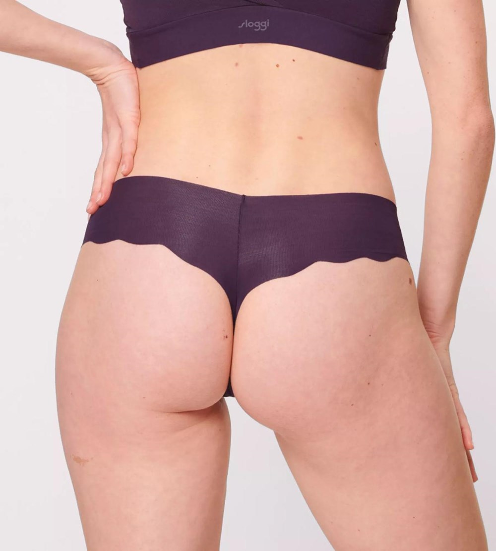 Sloggi Zero Modal String Brief Plum | 90612-LKSH