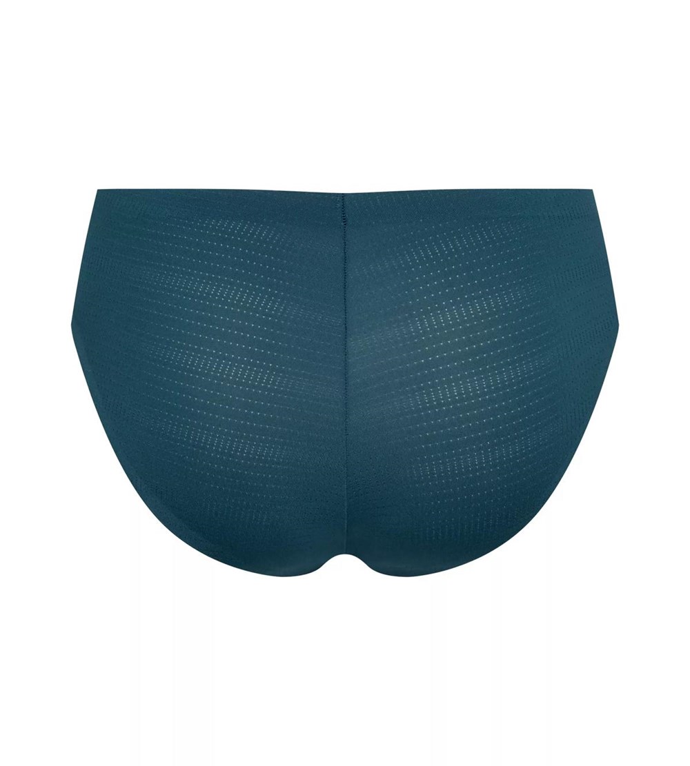 Sloggi Zero +motion Tai Brief Niebieskie Ciemny | 09458-SCDY