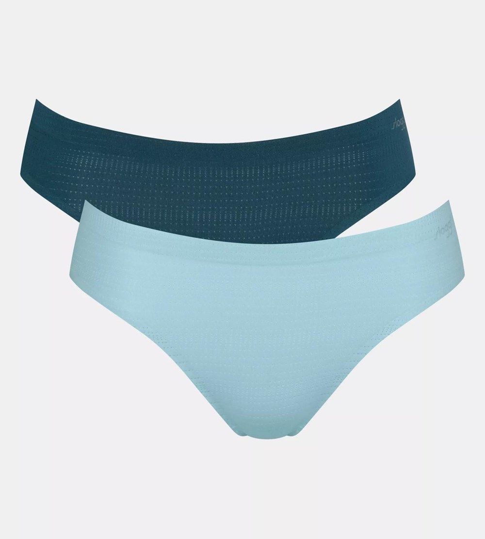 Sloggi Zero +motion Tai Brief Niebieskie Ciemny | 09458-SCDY