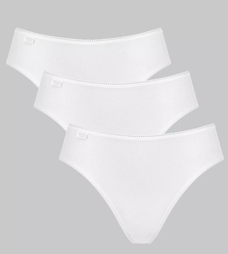 Sloggi 24/7 Microfibre Tai Brief Białe | 89314-ECUQ