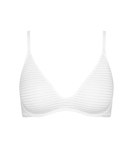 Sloggi Ever Fresh Plus Watowany Bra Białe | 14697-CPST