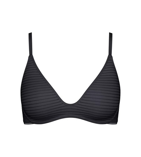 Sloggi Ever Fresh Plus Watowany Bra Czarne | 36147-MVDA