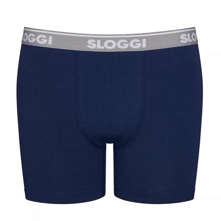 Sloggi Go Abc Shorts Niebieskie Czarne | 89521-KSHL