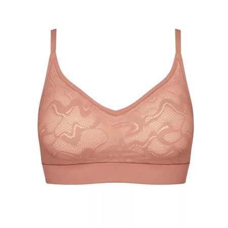 Sloggi Go Allround Koronkowe Watowany Bra Indian Summer | 34756-CXHY