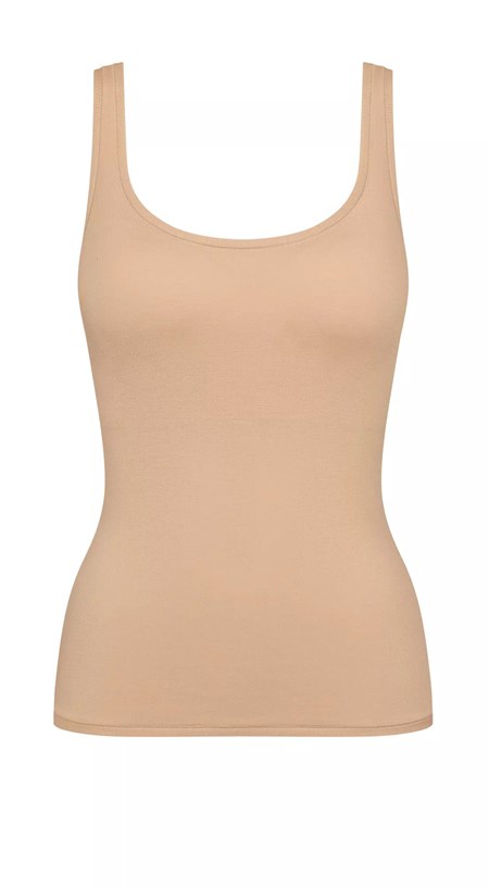 Sloggi Go Allround Vest Tank Top Peanut Butter | 35078-NYIL