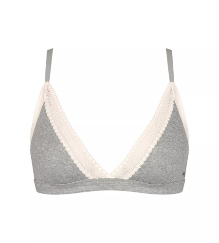 Sloggi Go Żebrowany Bralette Szare | 39621-WFDT