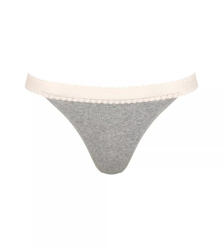 Sloggi Go Żebrowany Brazilian Brief Niebieskie Głęboka | 35129-RZKQ