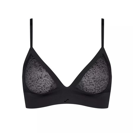 Sloggi S By Superb Soft Bra Czarne | 75839-BJST