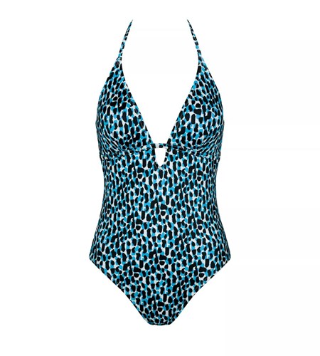 Sloggi Shore Koh Tachai Swimsuit Niebieskie Ciemny | 31706-NEJO