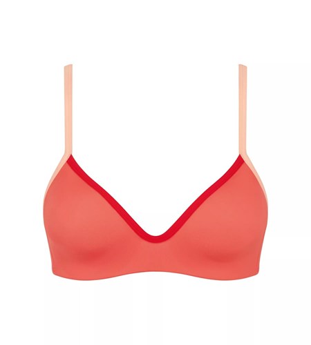 Sloggi Shore Marina Grande Bikini Top Watowany Koralowe | 59078-ZMQS