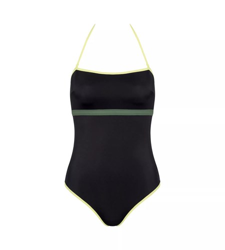 Sloggi Shore Marina Grande Swimsuit With Watowany Cups Czarne | 26389-RBWY