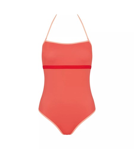 Sloggi Shore Marina Grande Swimsuit With Watowany Cups Koralowe | 95670-NKOW