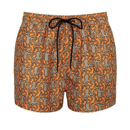 Sloggi Shore Spiny Puffer Swimshorts Żółte Ciemny | 19524-LYKJ