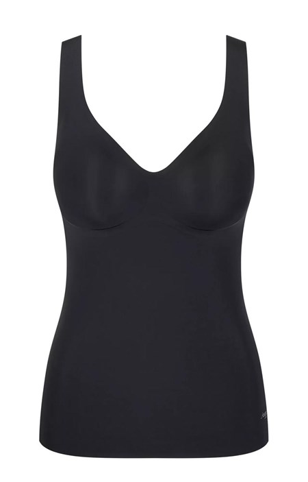 Sloggi Zero Feel Bra-shirt Czarne | 02947-ONHJ