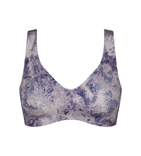 Sloggi Zero Feel Bralette Niebieskie Ciemny | 96432-GYRN