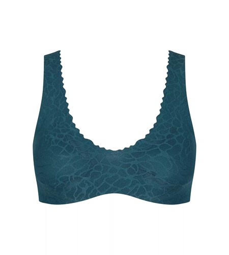 Sloggi Zero Feel Koronkowe Bralette Secret Lagoon | 68794-YMQS