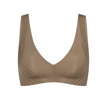 Sloggi Zero Feel Soft Bra Szare | 69218-KAUO