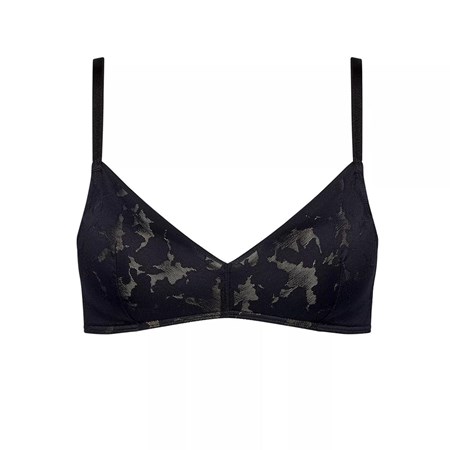 Sloggi Zero Koronkowe Bralette Czarne | 16725-JINU