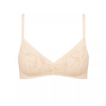 Sloggi Zero Koronkowe Bralette Fresh powder | 94128-SKLJ